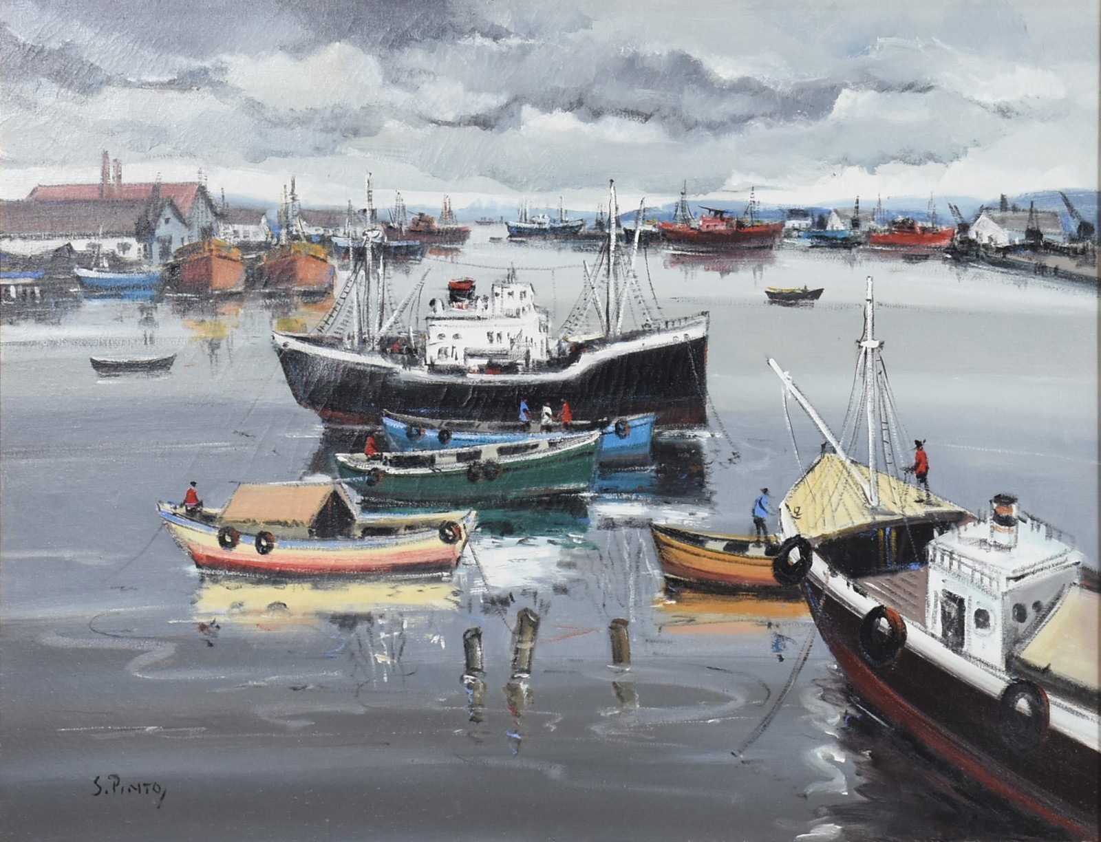 Sylvio Pinto (1918-1997), Ponta da Areia - foto 1 de 4