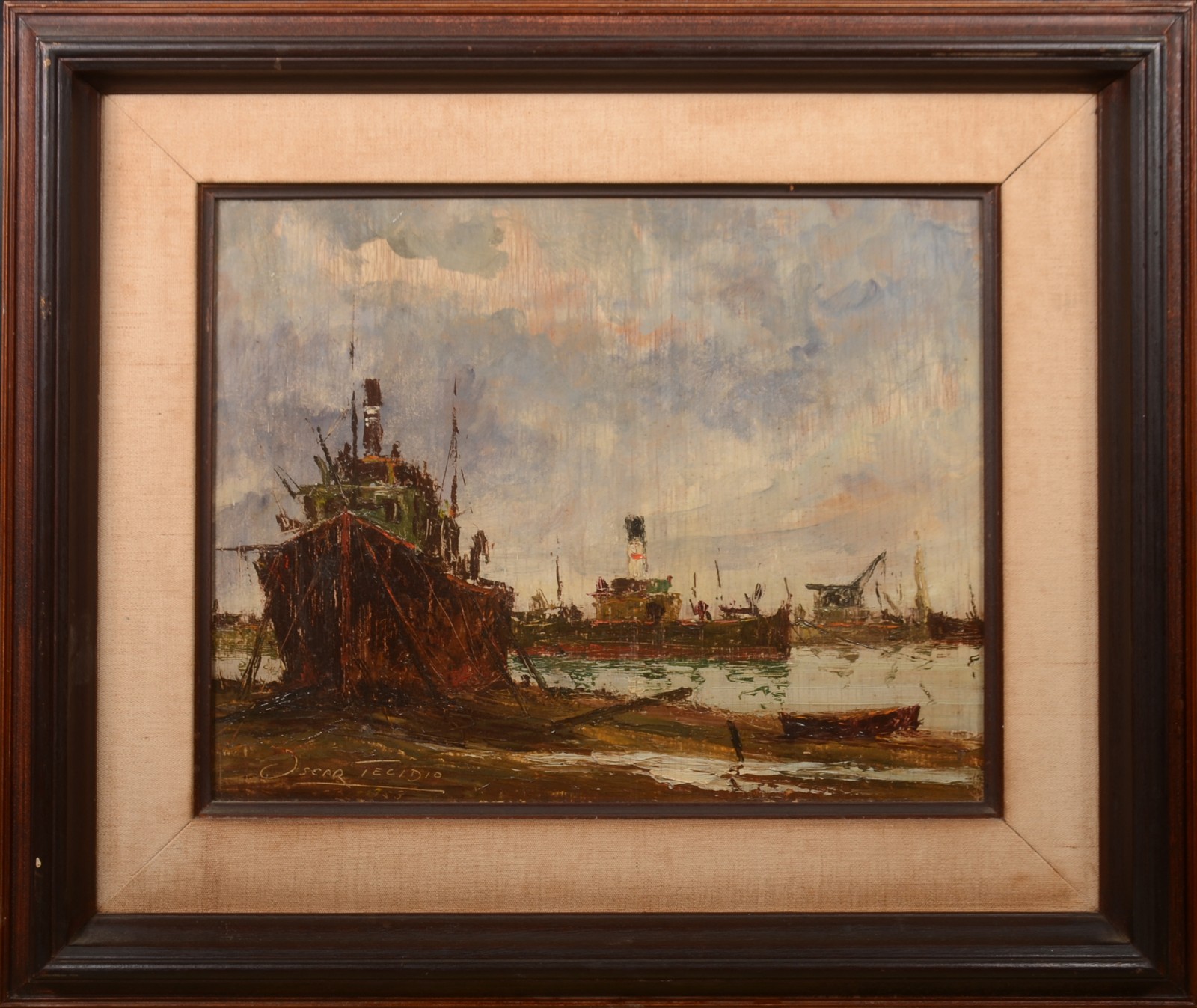 Oscar Tecídio (1926-1995), Velhos Barcos - foto 2 de 5