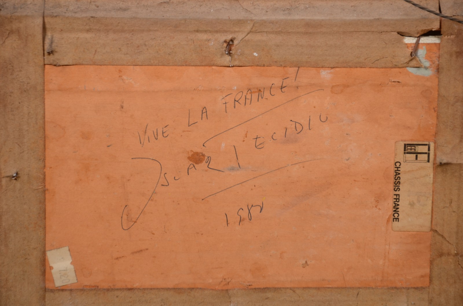 Oscar Tecídio (1926-1995), Vive La France - foto 6 de 6