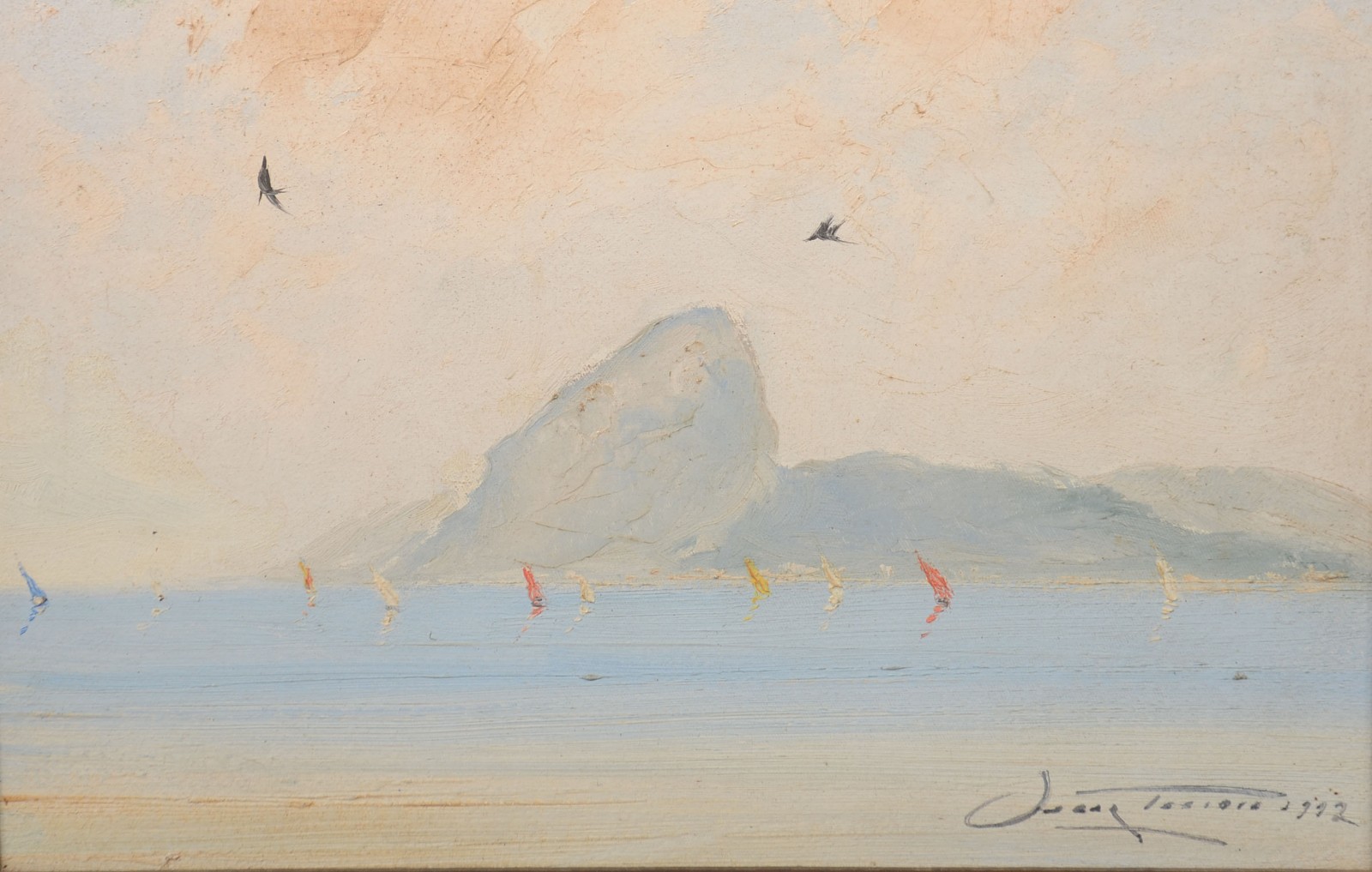 Oscar Tecídio (1926-1995), Pão de Açúcar, RJ - foto 1 de 4