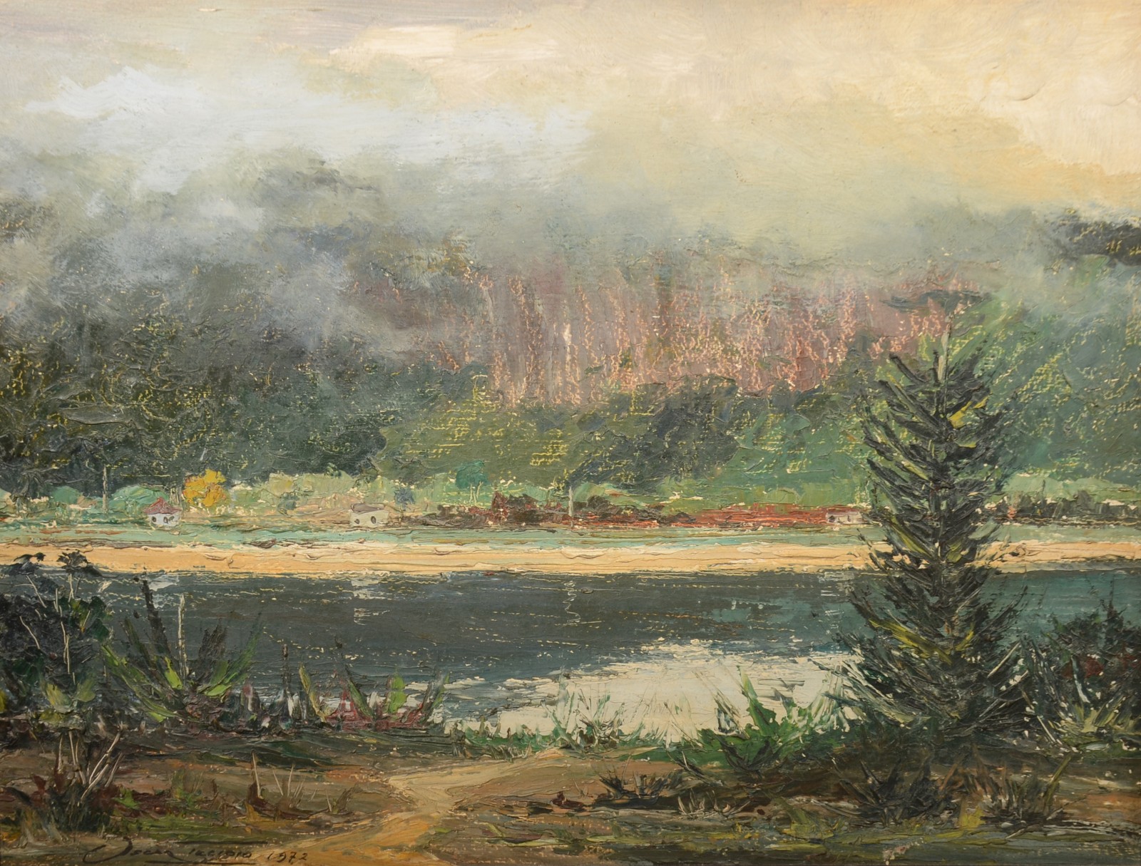 Oscar Tecídio (1926-1995), Paisagem - foto 1 de 5
