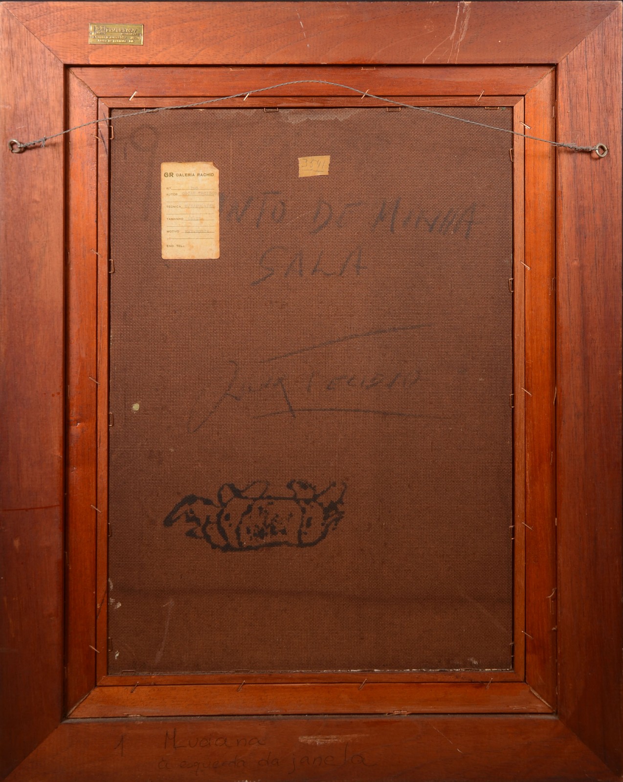Oscar Tecídio (1926-1995), Canto da Minha Sala - foto 4 de 5