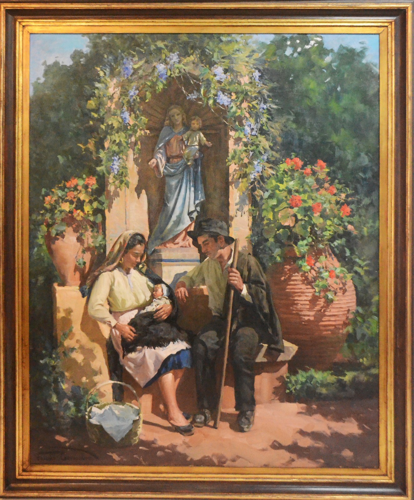 Fausto Gonçalves (1893-1947), Família camponesa no Oratório - foto 2 de 4