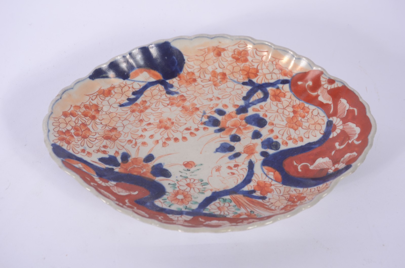 Bowl de porcelana japonesa Imari. Desgastes. - foto 1 de 5