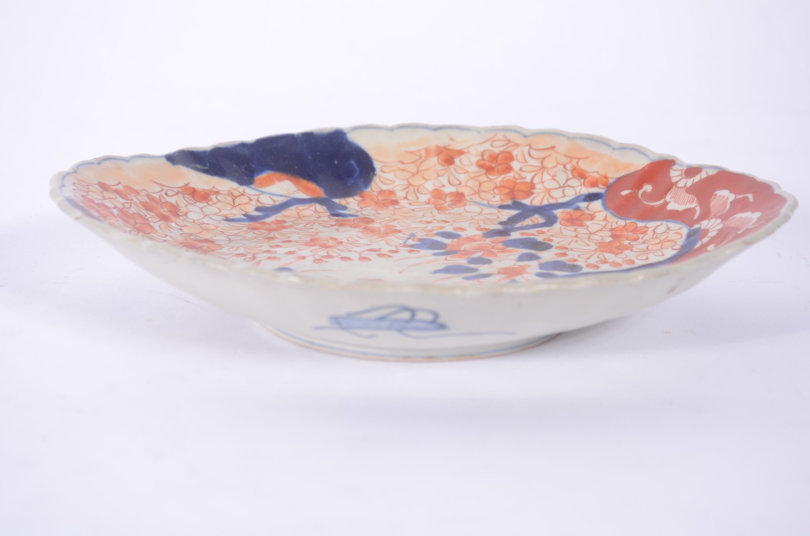 Bowl de porcelana japonesa Imari. Desgastes. - foto 2 de 5