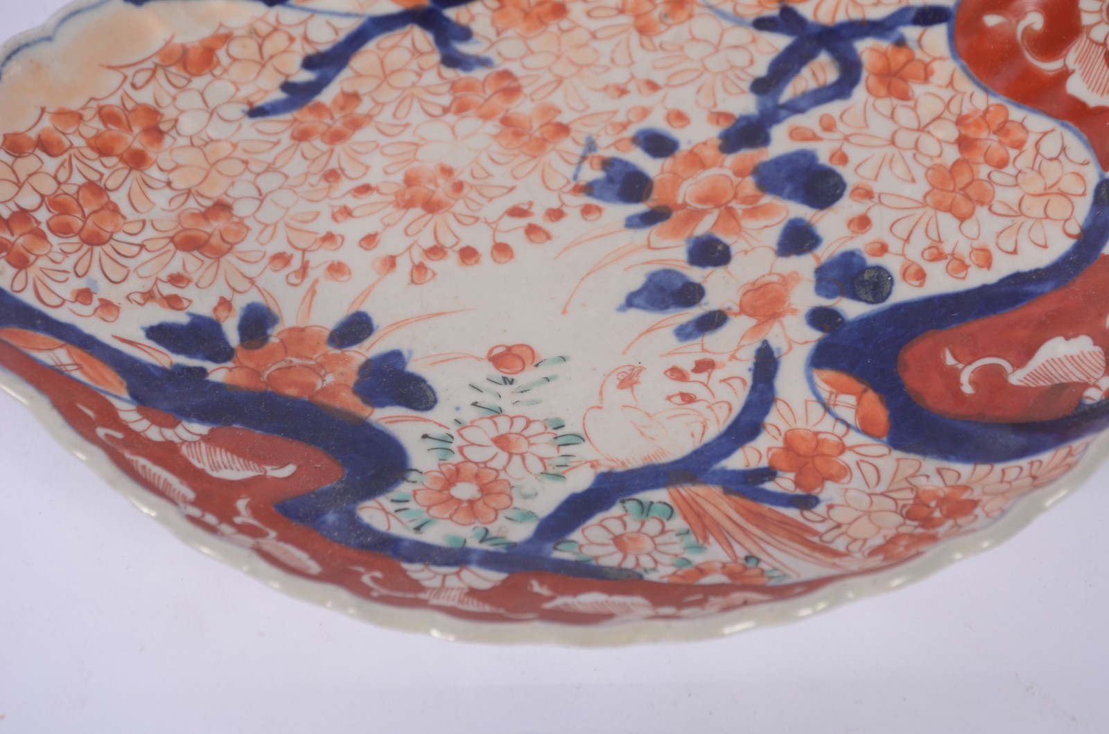 Bowl de porcelana japonesa Imari. Desgastes. - foto 4 de 5