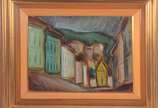 Carlos Bracher (1940), Ladeira do Ouvidor - Óleo sobre tela - datado 86.