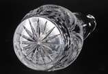 Jarra para água de cristal tcheco lapidado. - Jarra para água de cristal tcheco lapidado.
