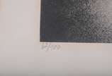 Aldemir Martins (1922-2006),  - Gravura - tiragem 62/100 - datado 1981. Sem moldura.