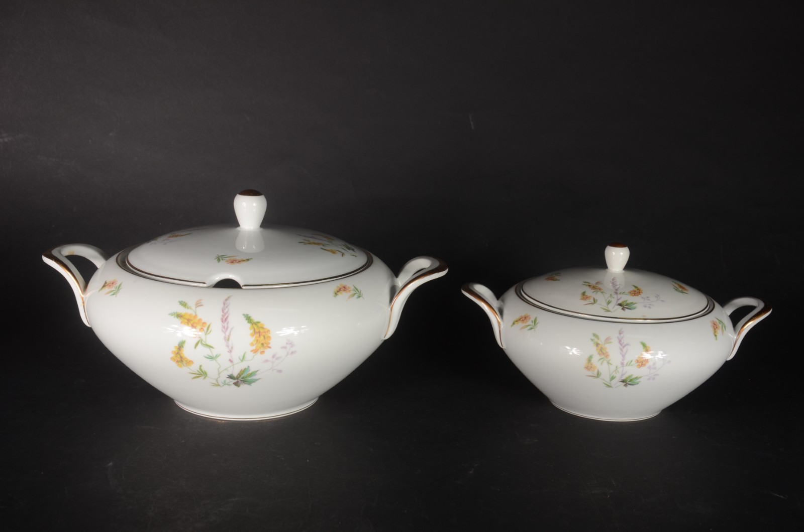 Aparelho de jantar de porcelana Bavaria, composto de: 18 pratos... - foto 4 de 11