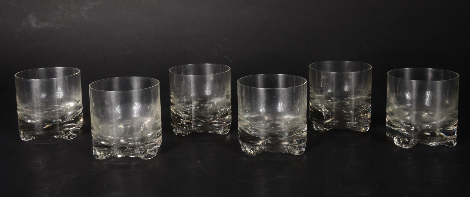 Seis copos de cristal para Whisky. - foto 1 de 3