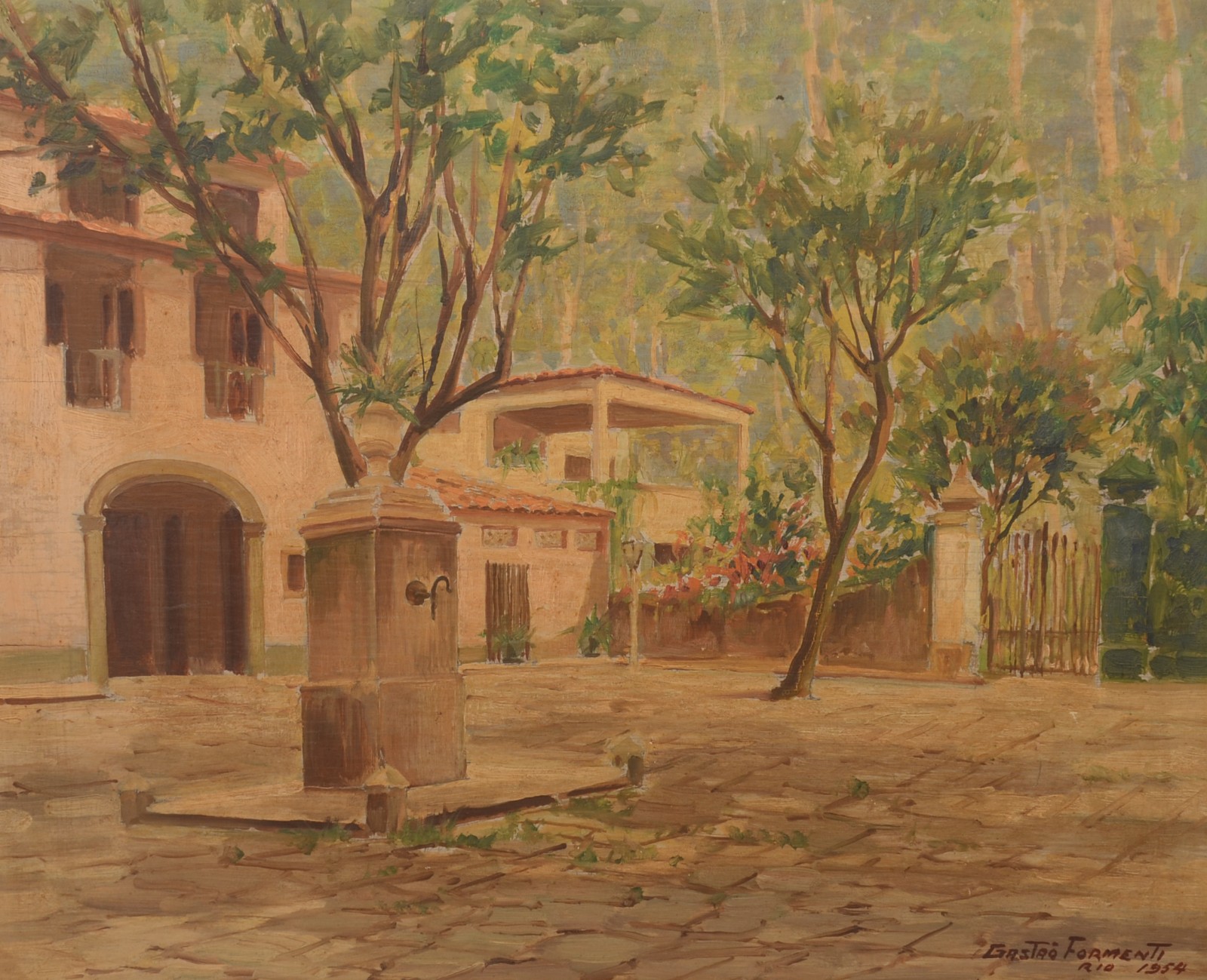 Gastão Formenti (1894-1974), Largo do Boticario - RJ - foto 1 de 4