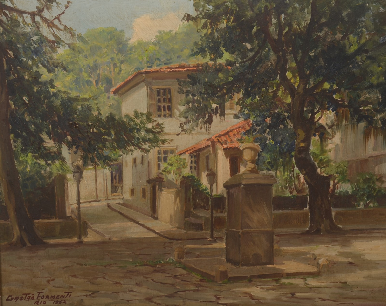 Gastão Formenti (1894-1974), Largo do Boticario - RJ - foto 1 de 4