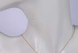 Colar com pendente na forma de Pomba da Paz de ... - Colar com pendente na forma de Pomba da Paz de ouro 18 k., contraste 750 mls.  (Por motivos de segurança a peça não se encontra na loja).