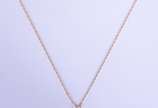 Colar de ouro 18k., pendente feitio mão de Hams... - Colar de ouro 18k., pendente feitio mão de Hamsa.  (Por motivos de segurança a peça não se encontra na loja).