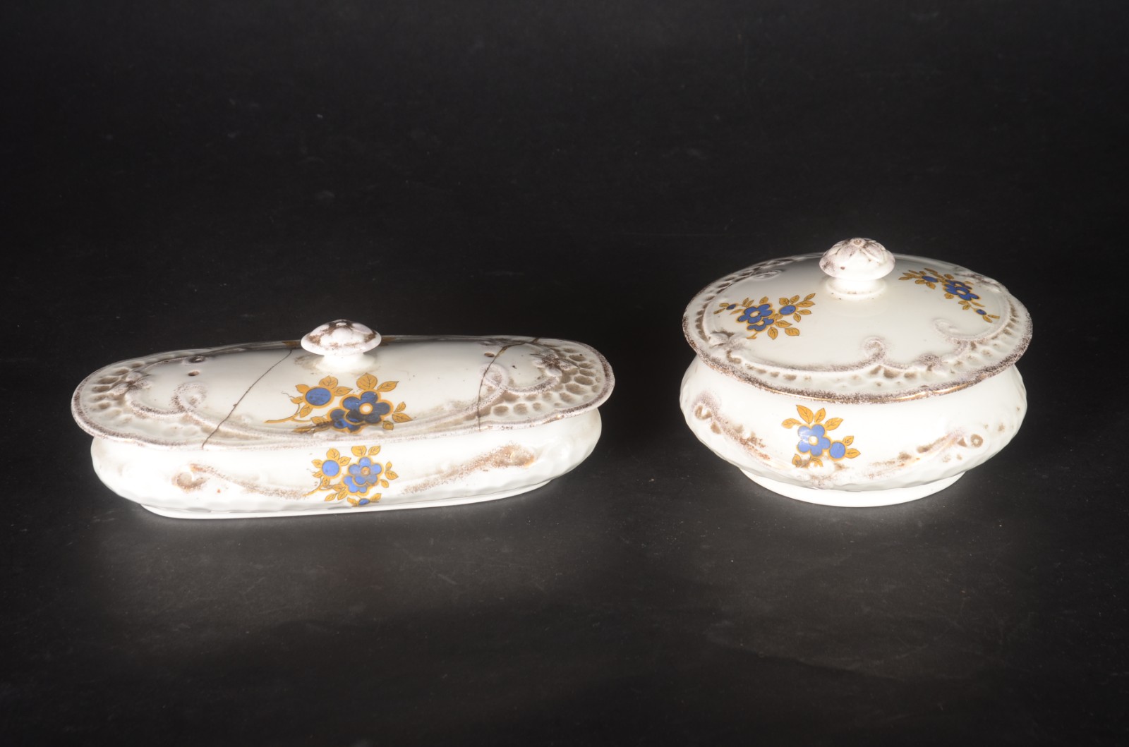Jarra com bacia de faiança inglesa J&G Meakin decorados cor branca... - foto 3 de 11