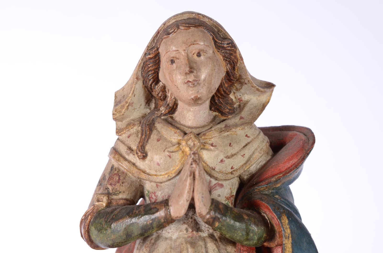 Nossa Senhora da Conceição - Antiga imagem de madeira entalhada e... - foto 2 de 7