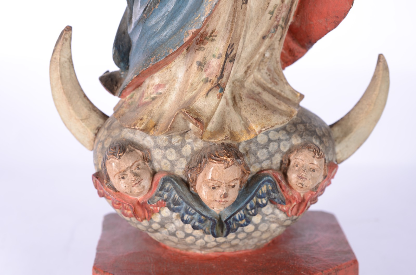 Nossa Senhora da Conceição - Antiga imagem de madeira entalhada e... - foto 3 de 7