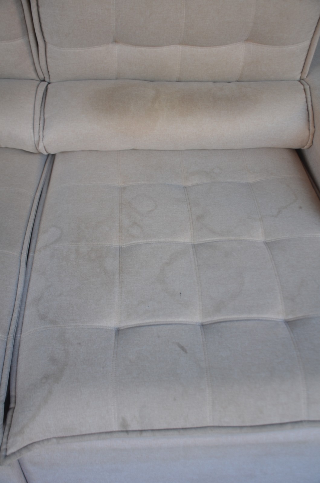 Sofá estofado para 2 lugares, assentos articulados para sofá cama... - foto 6 de 7