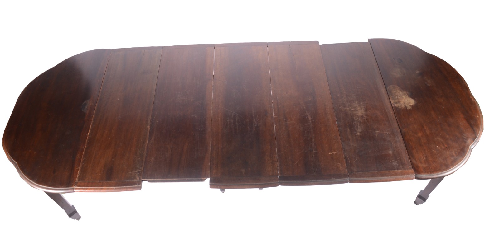 Mesa de jantar de madeira nobre com 5 tabuas extensoras (2 tabuas... - foto 3 de 11