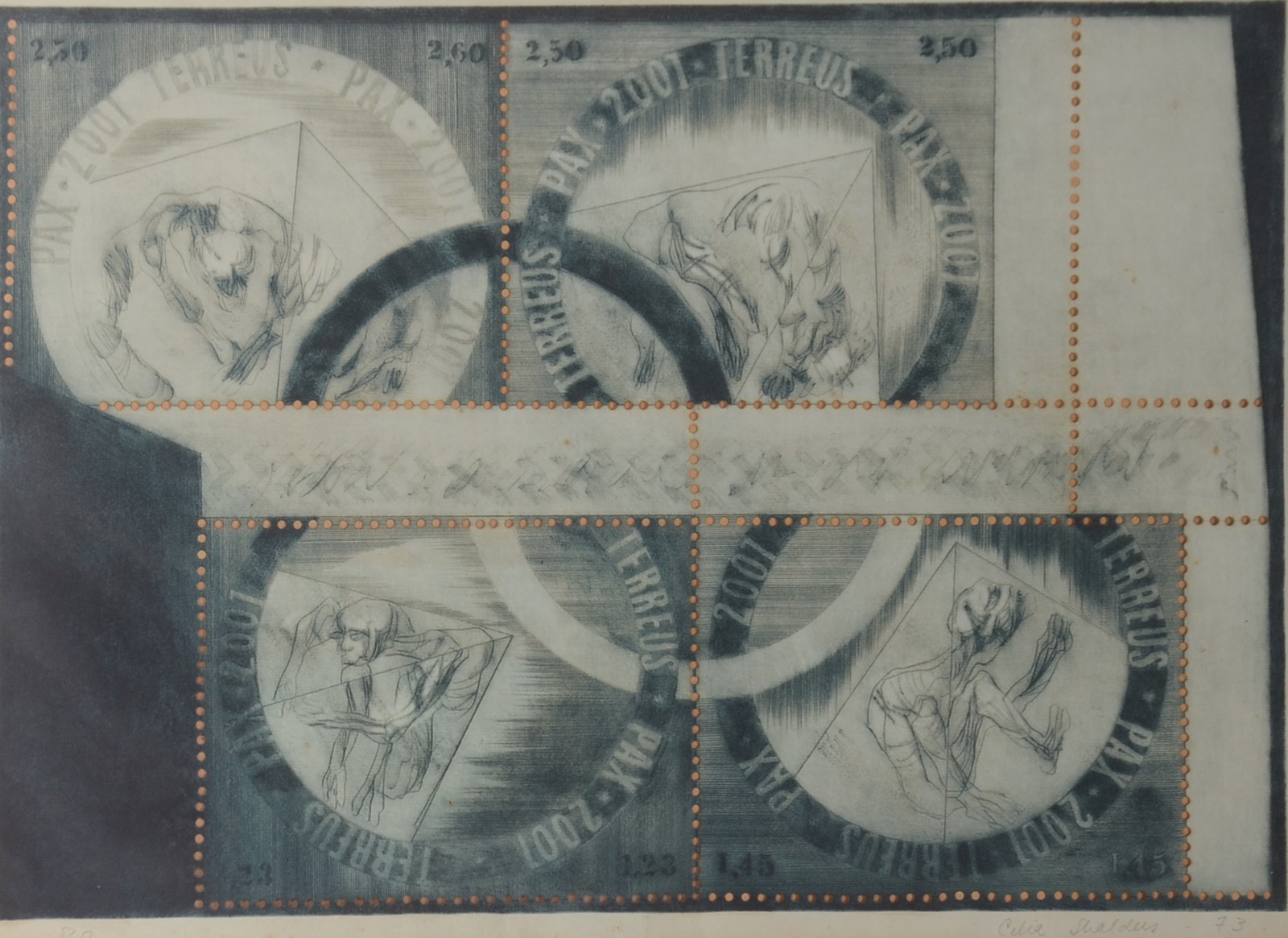 Celia Shalders (1934), Folha de Selos - foto 1 de 6