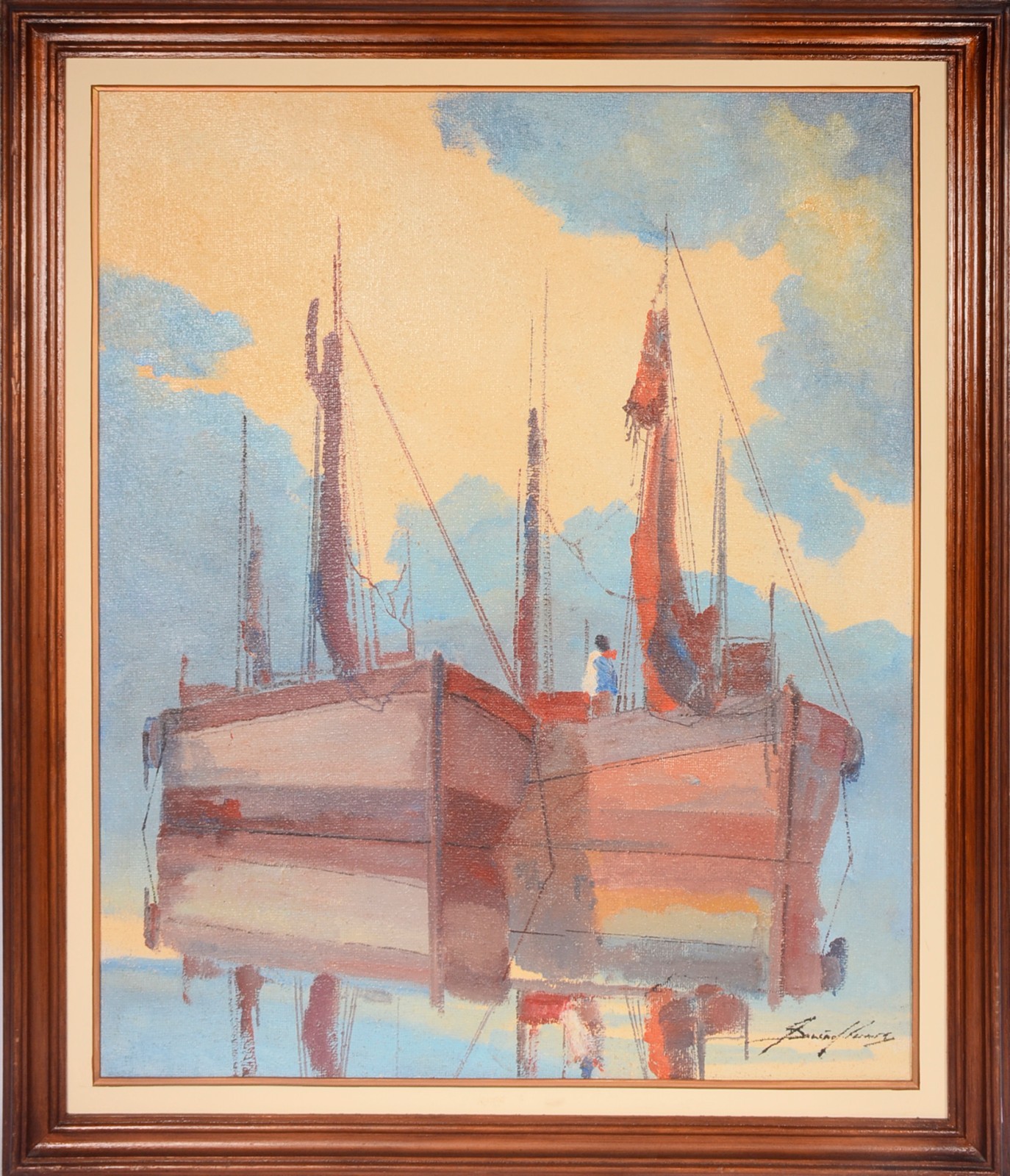 Sansão Pereira (1919-2014), Barcos - foto 2 de 3