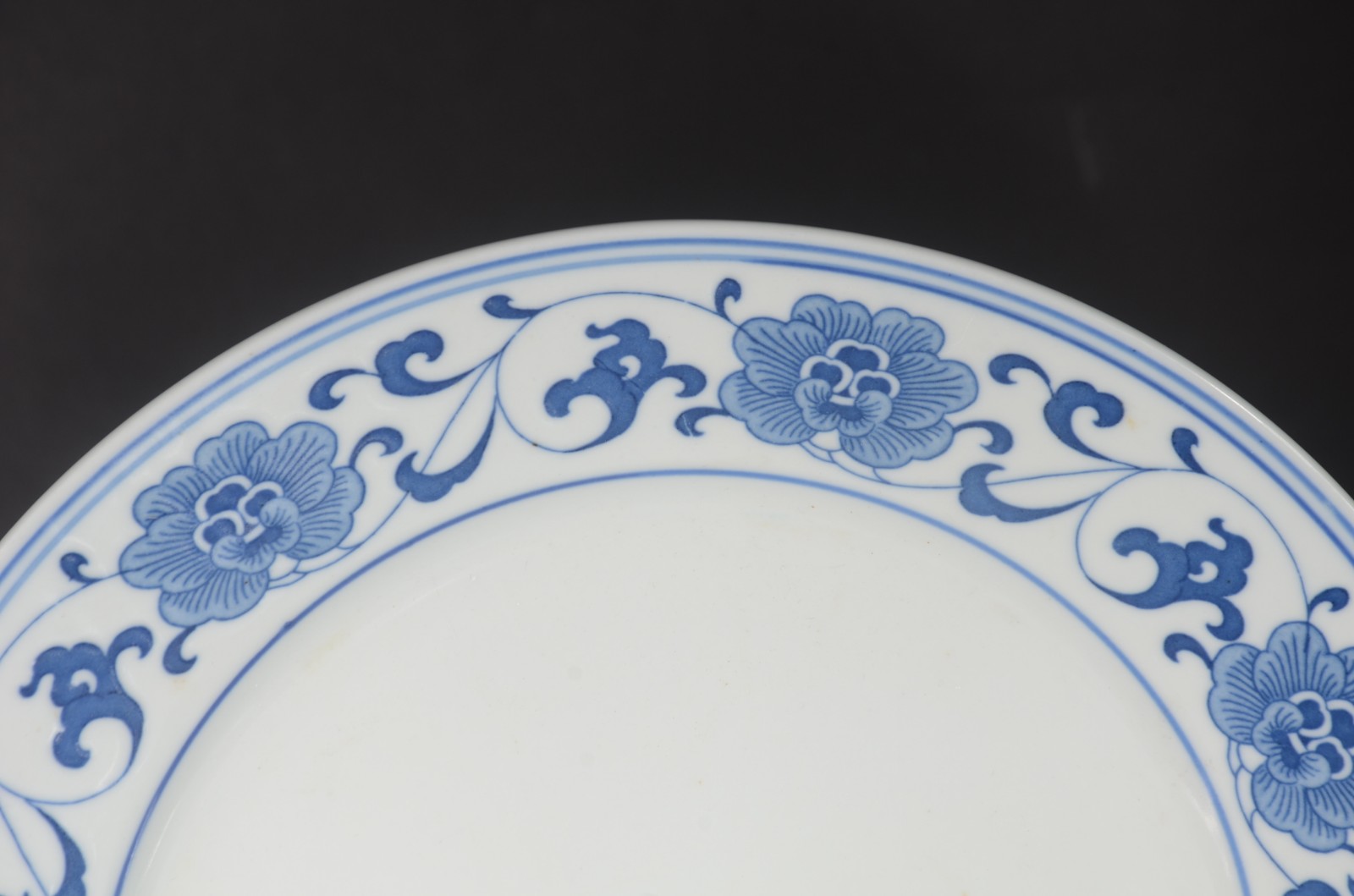 Serviço de jantar de porcelana chinesa, decoração floral azul... - foto 2 de 7