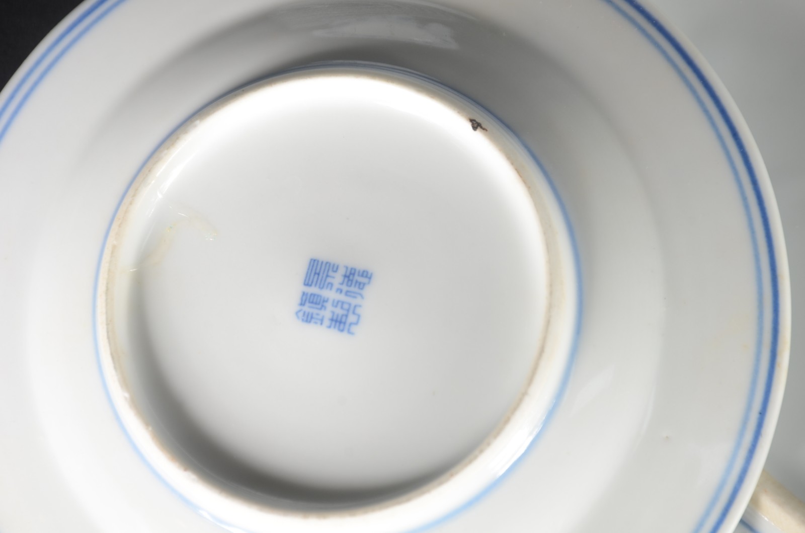 Serviço de jantar de porcelana chinesa, decoração floral azul... - foto 5 de 7