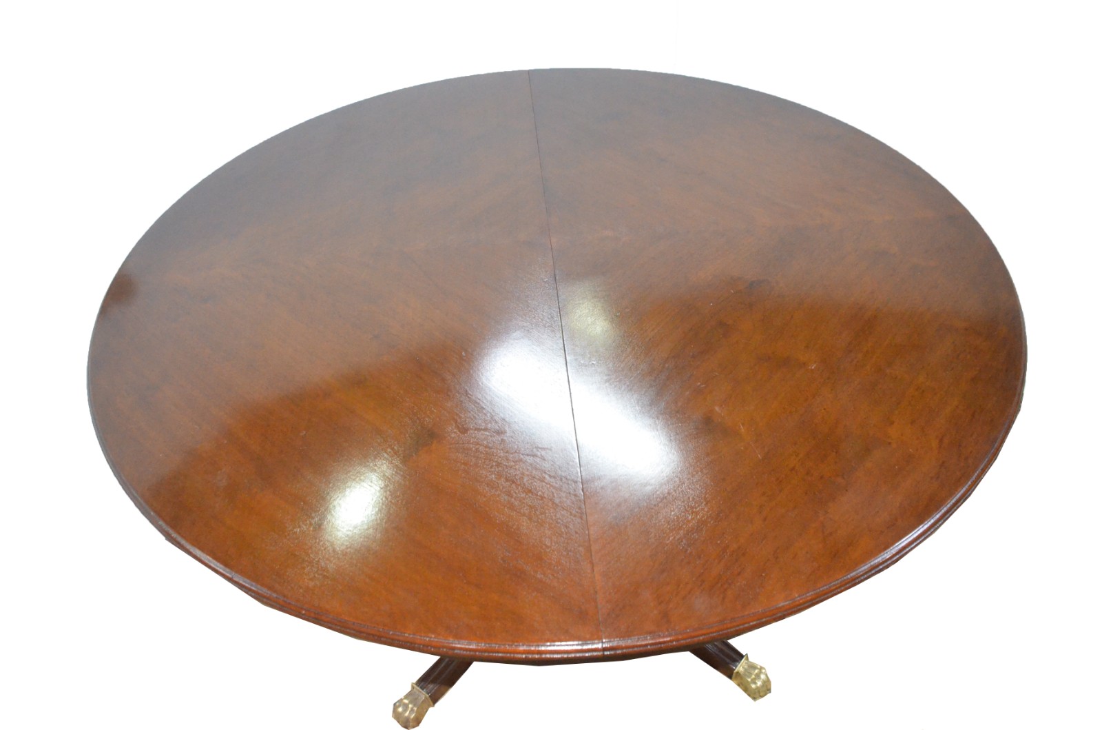 Mesa de jantar de madeira nobre, 2 tabuas extensoras (0,55 cm x 1,30... - foto 3 de 3
