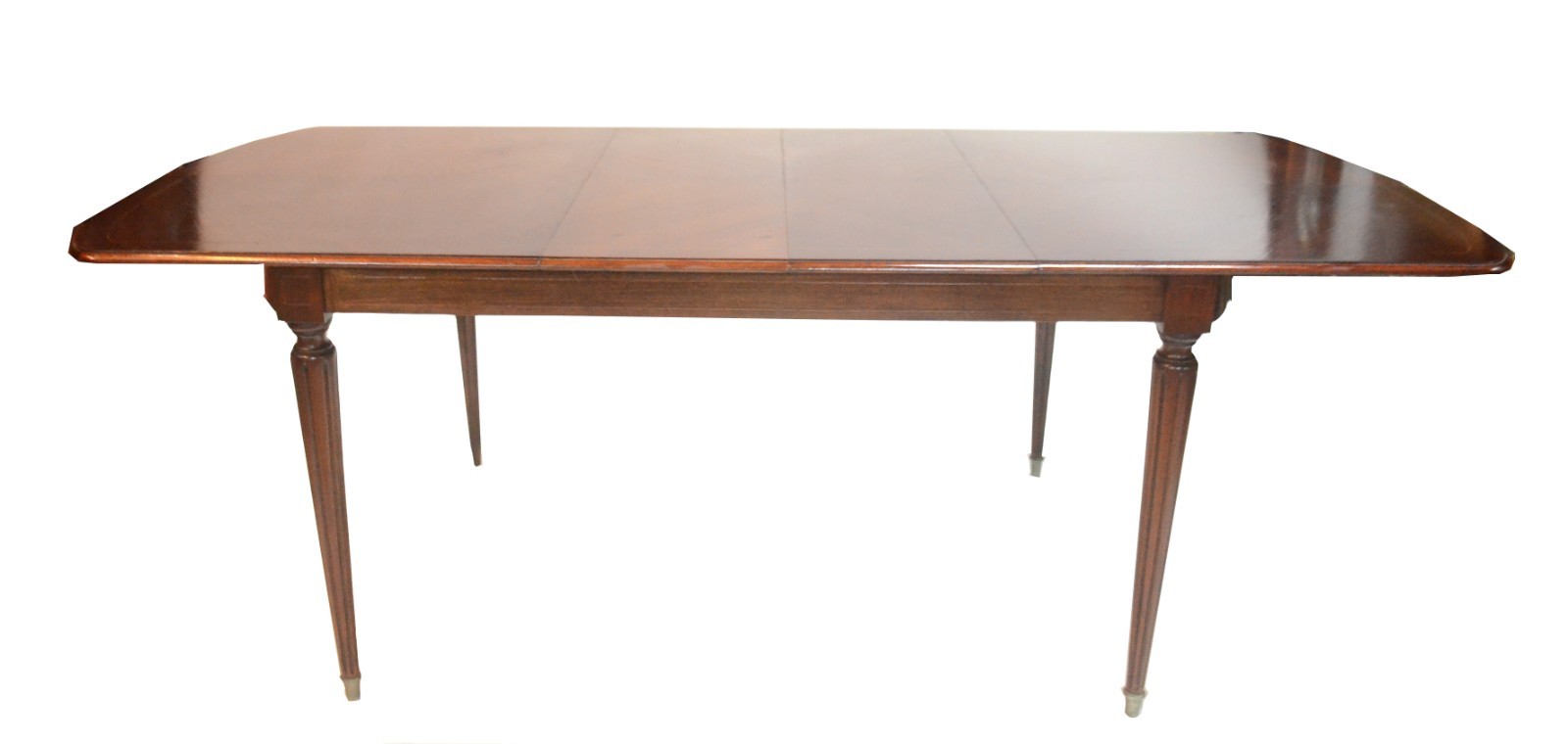 Mesa de jantar de madeira nobre, 2 tábuas extensoras (100 x 35 cm... - foto 3 de 7