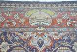 Tapete Tabriz (1101),  - Tapete Tabriz decorado com ânforas e pássaros.