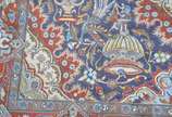 Tapete Tabriz (1101),  - Tapete Tabriz decorado com ânforas e pássaros.