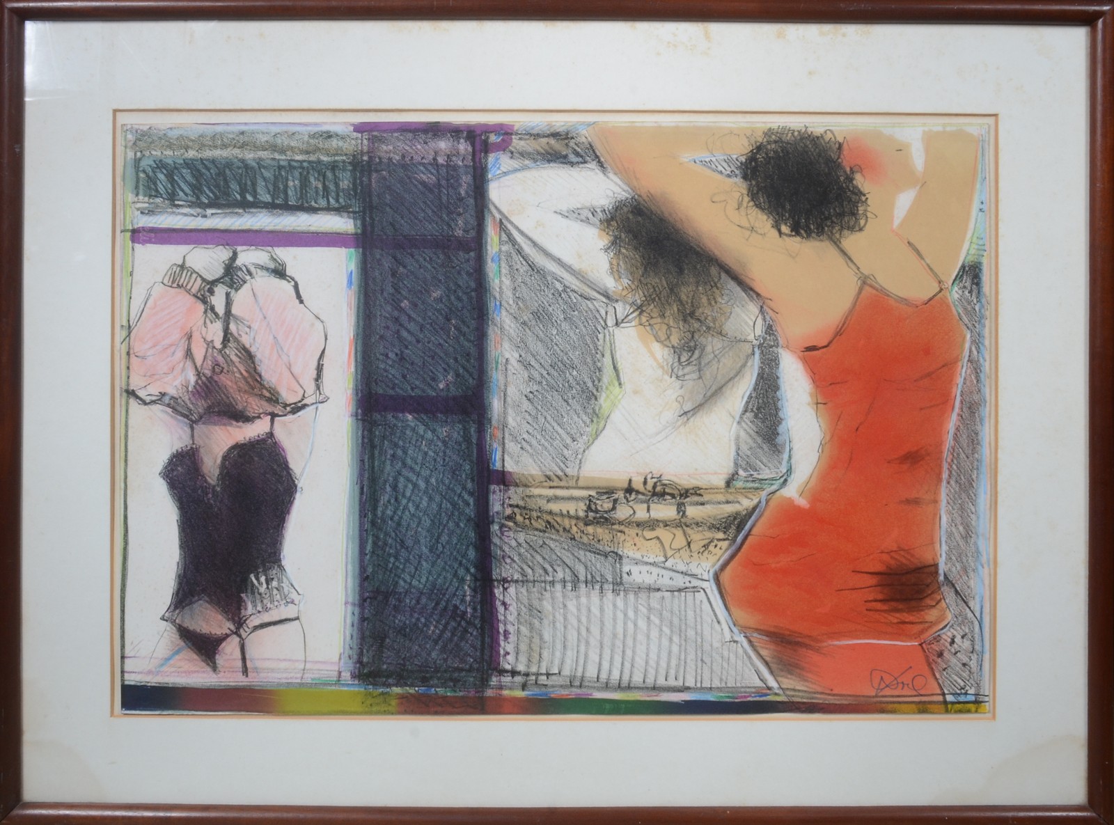 Darel (1924-2017), Figuras femininas - foto 2 de 4