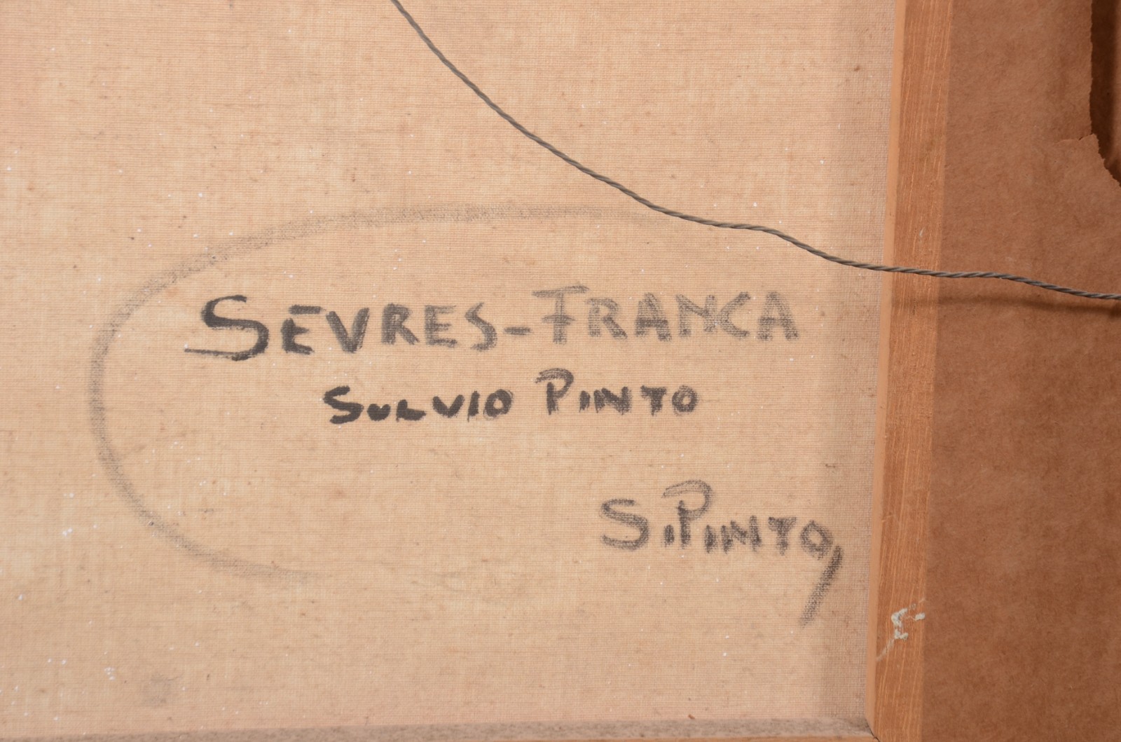 Sylvio Pinto (1918-1997), Sèvres, França. - foto 5 de 5