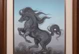 ALBERY ( 1944/2003), Ventania - Óleo sobre tela - datado 1978.