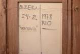 ALBERY ( 1944/2003), Ventania - Óleo sobre tela - datado 1978.