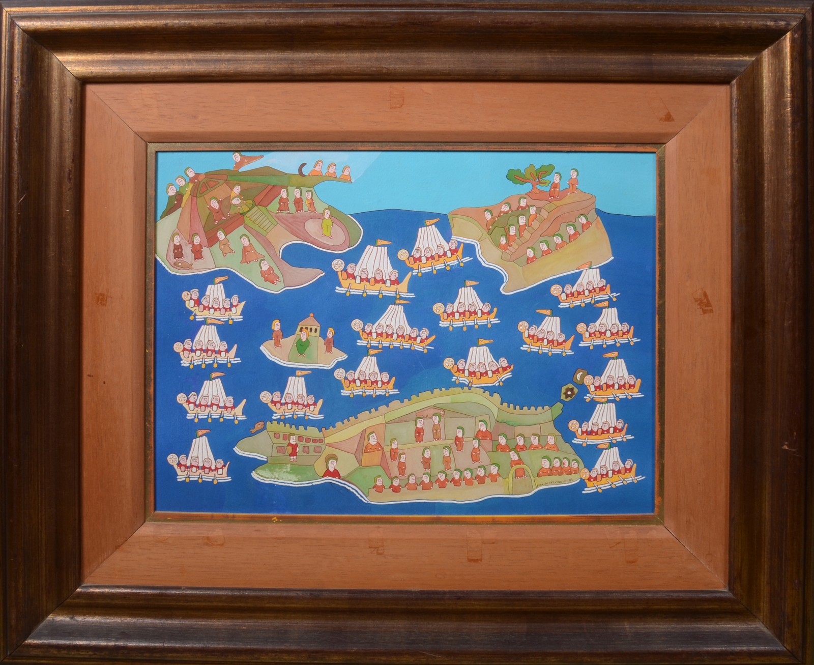 José de Freitas (1935-1989), Figuras e barcos - foto 2 de 4