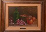 HILÁRIO ZARZANA (1934 - 1991), Natureza morta - Óleo sobre eucatex. Datado 1984.