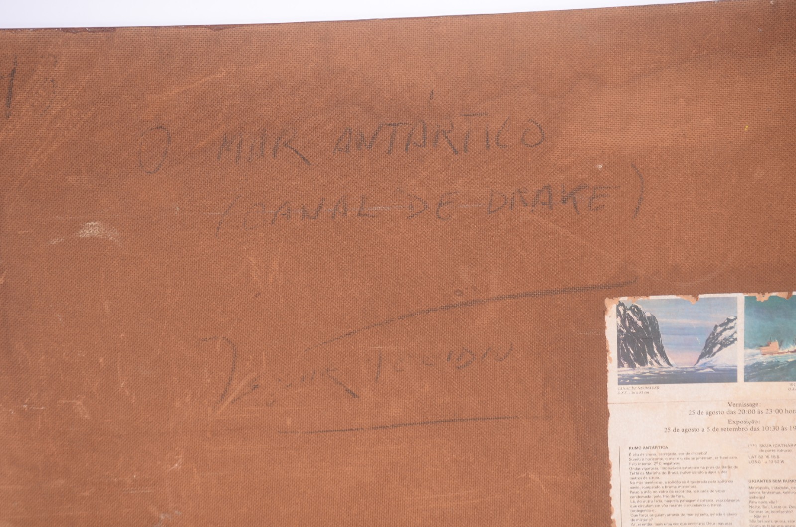 Oscar Tecídio (1926-1995), O Mar Antártico - Canal de Drake - foto 4 de 5