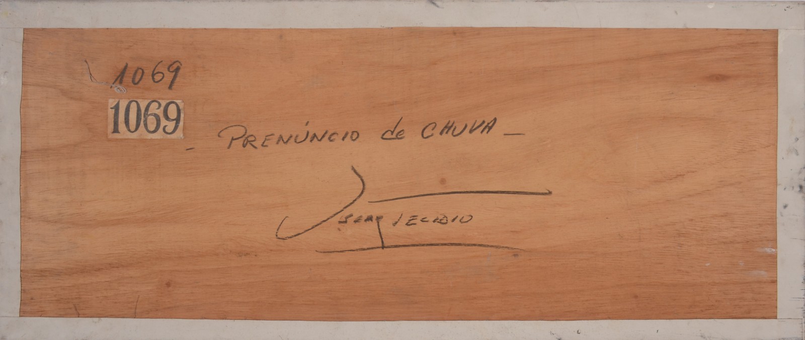 Oscar Tecídio (1926-1995), Pronuncio de Chuva - foto 4 de 4