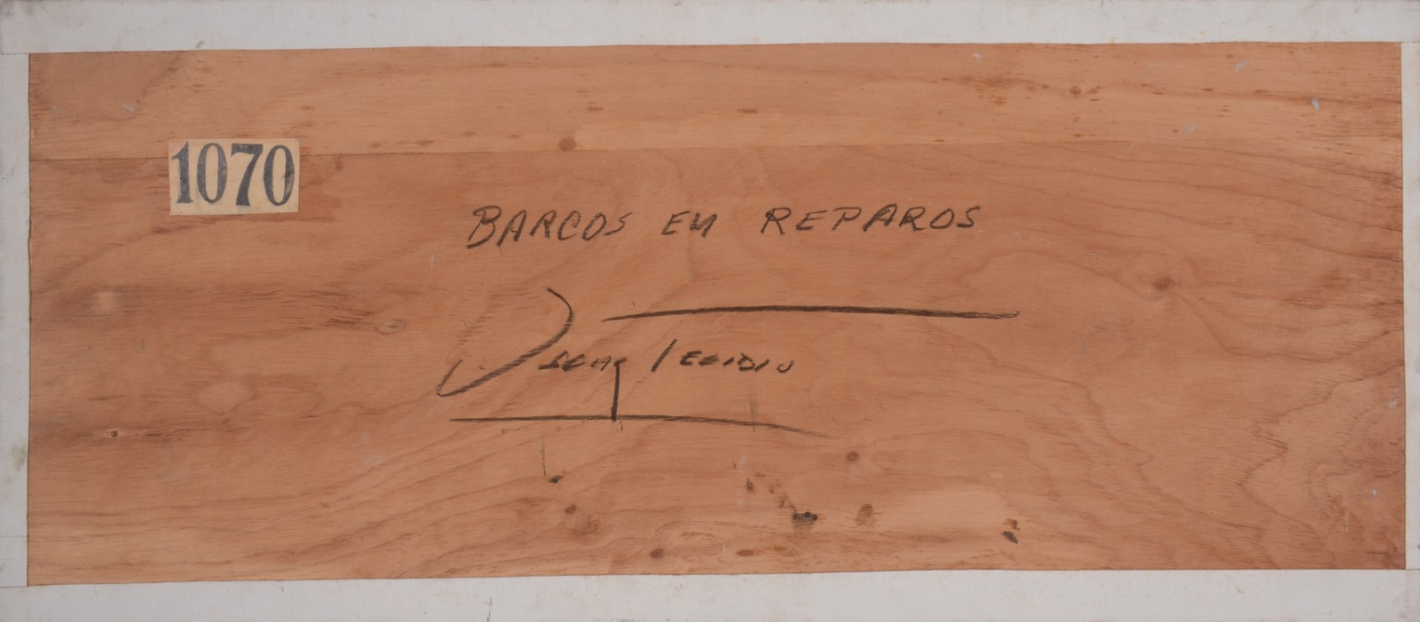 Oscar Tecídio (1926-1995), Barcos em Reparos - foto 3 de 4