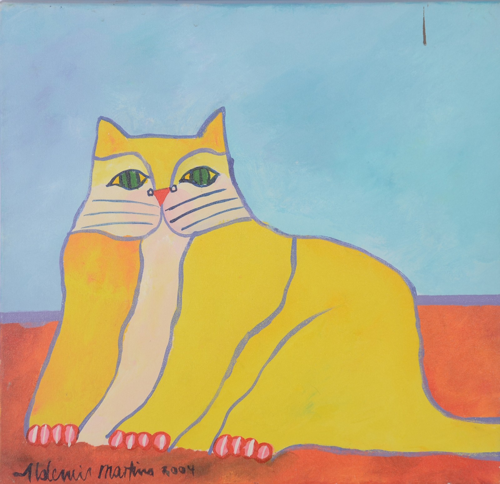 Aldemir Martins (1922-2006), Gato - foto 1 de 3