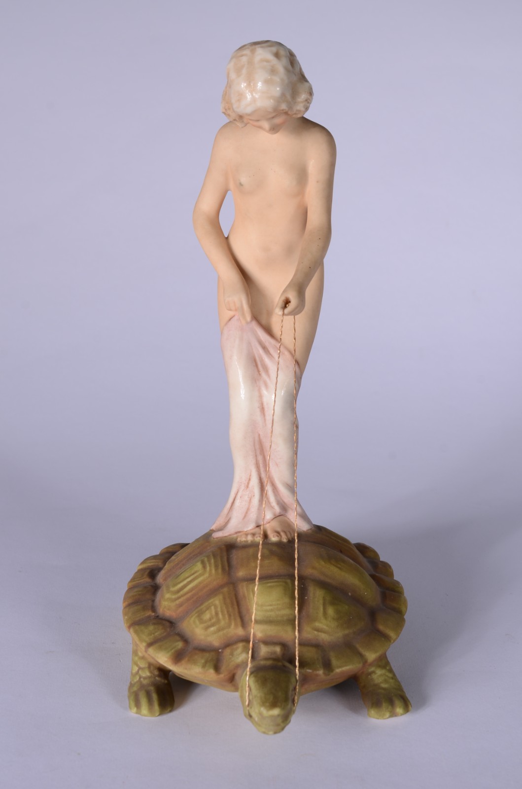 Escultura de porcelana policromada Royal Dux, Art Nouveau... - foto 2 de 7