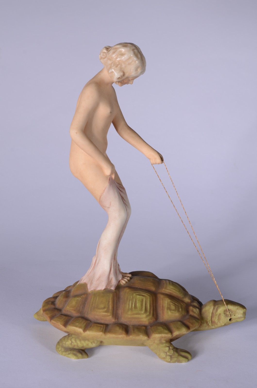 Escultura de porcelana policromada Royal Dux, Art Nouveau... - foto 3 de 7