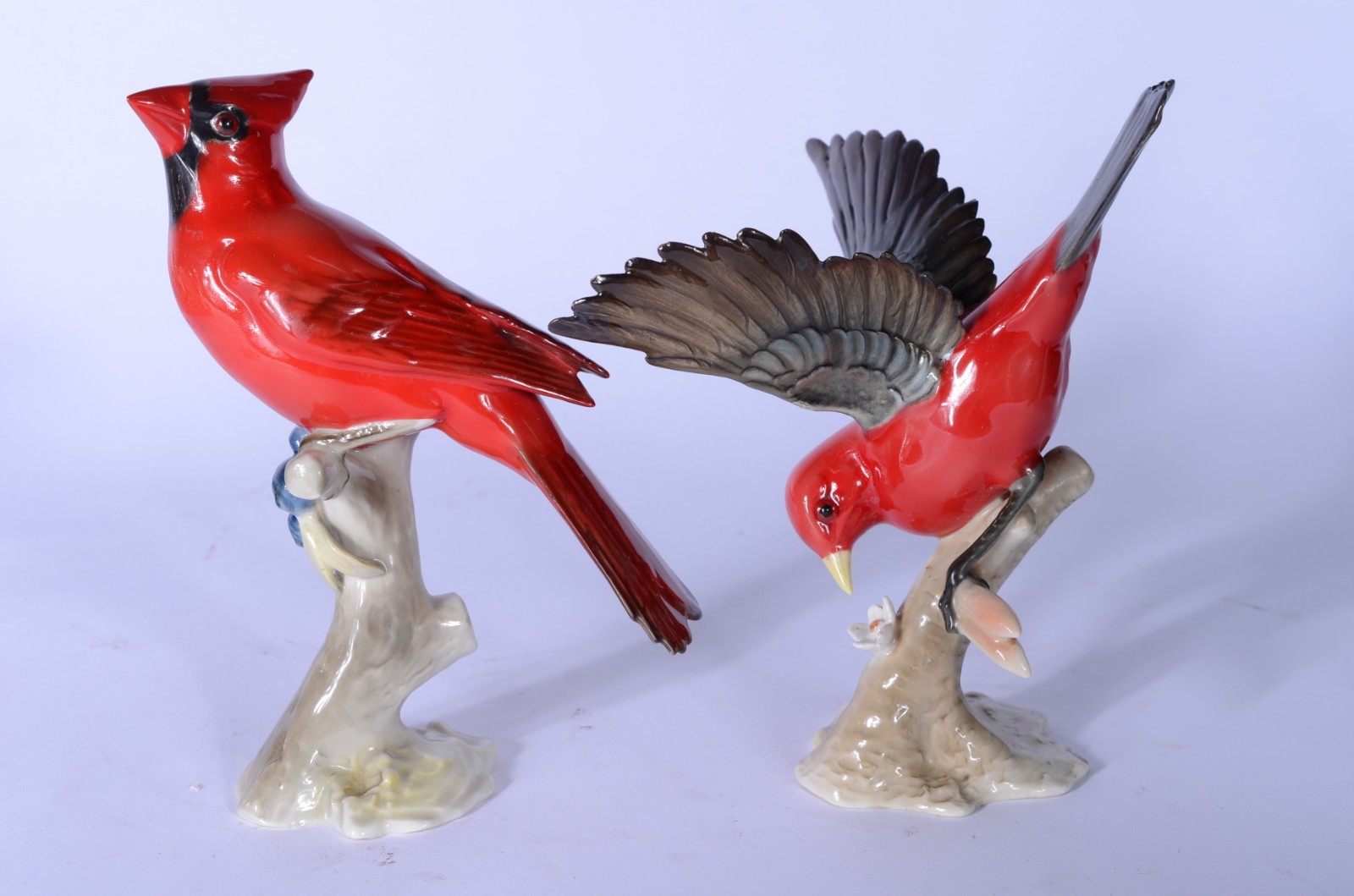 Par de pássaros de porcelana alemã Hutschenreuther. - foto 2 de 7