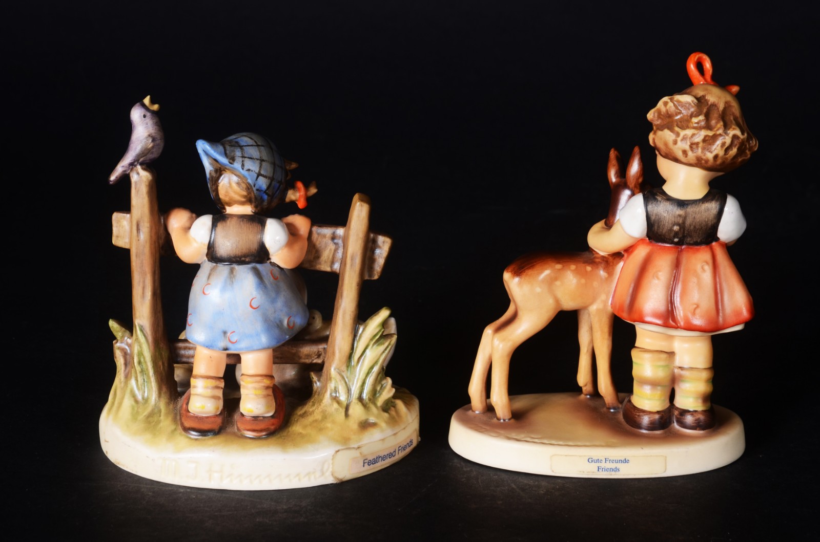 Par de estatuetas de porcelana alemã Goebel. - foto 6 de 11