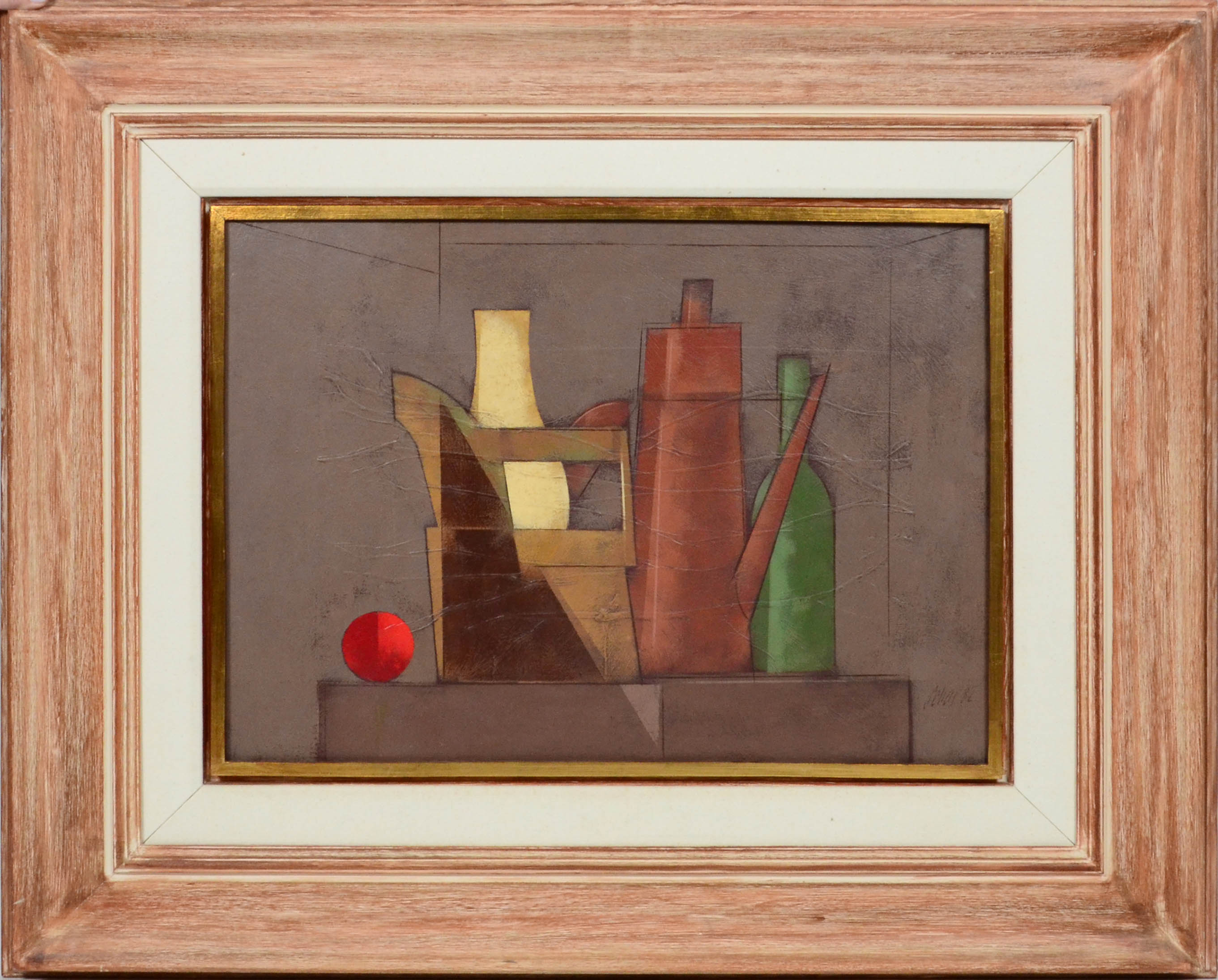 Carlos Scliar (1920-2001), Ferro de passar, lampeão, bule, etc. - foto 1 de 3