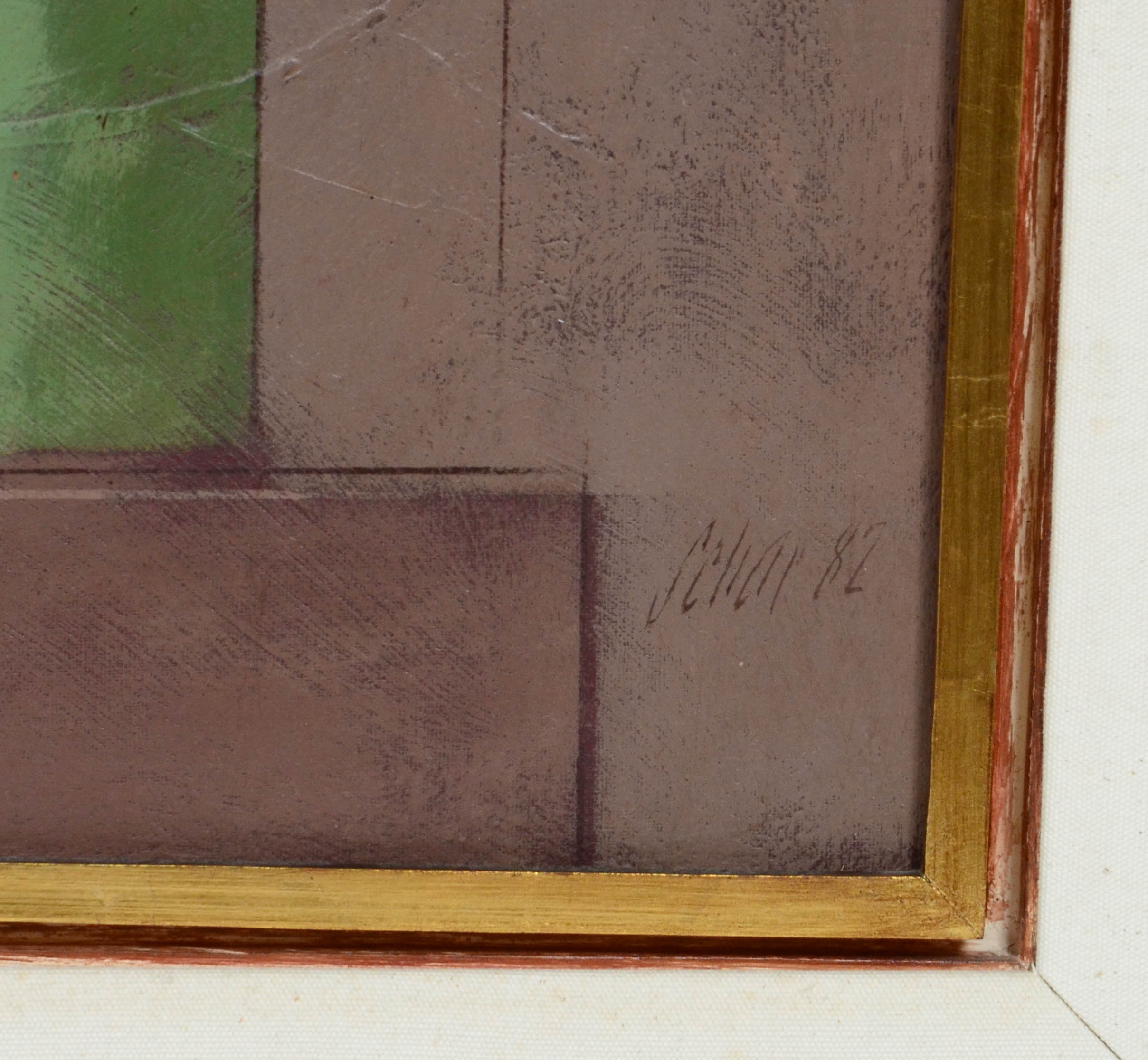 Carlos Scliar (1920-2001), Ferro de passar, lampeão, bule, etc. - foto 2 de 3