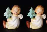 GOEBEL,  - Quatro estatuetas de porcelana alemã Goebel.