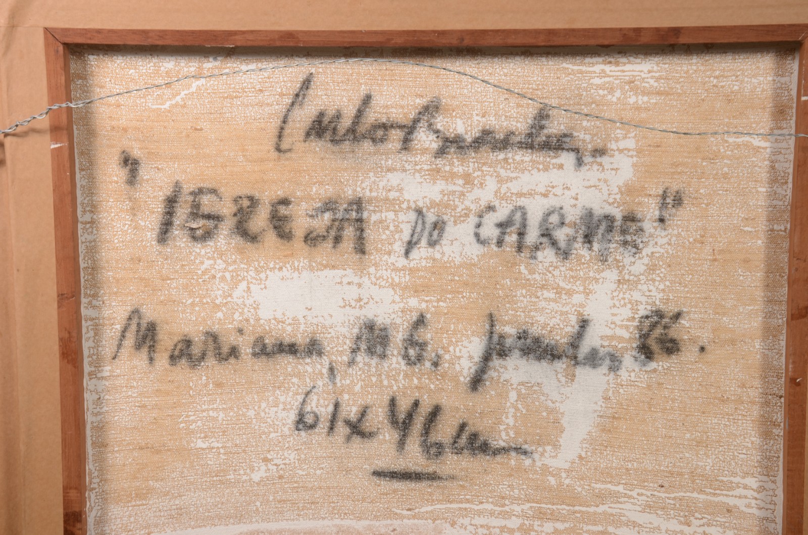 Carlos Bracher (1940), Igreja do Carmo - foto 5 de 5